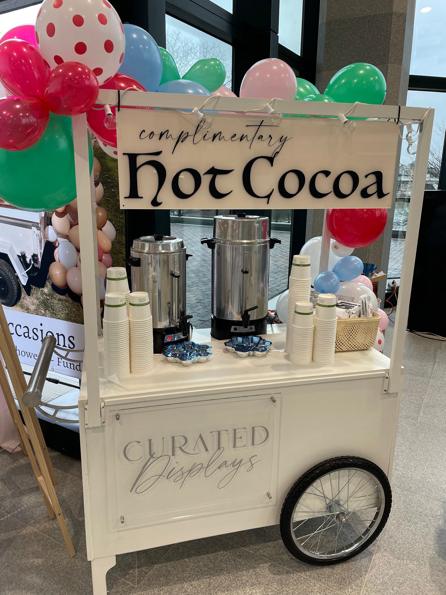 Reserve Rose Our Vintage Peddlers Cart - Toledo Mobile Bar Rental