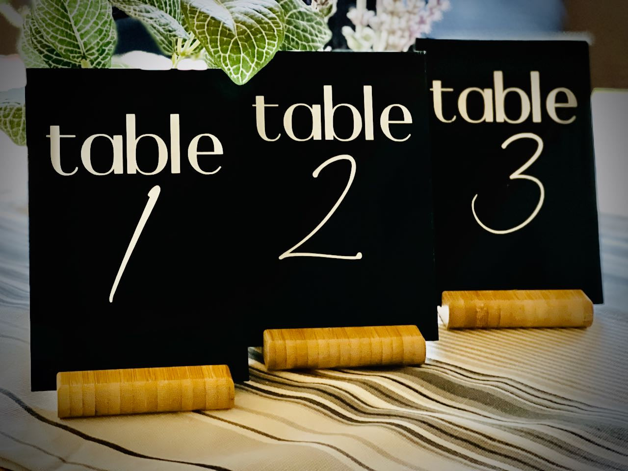 Table Number Signs ~ Wedding ~ Assigned Seats ~ Special Day