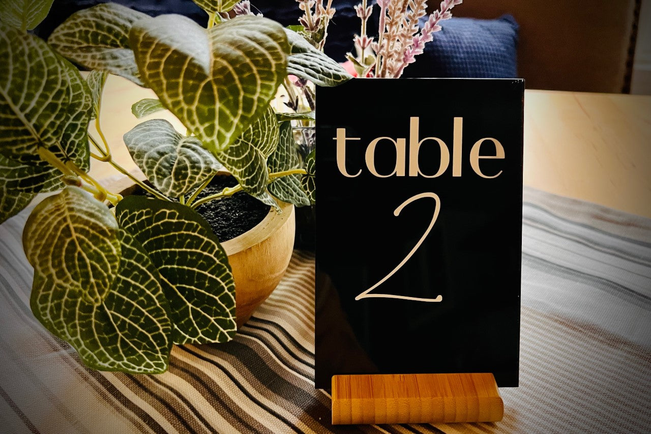 Table Number Signs ~ Wedding ~ Assigned Seats ~ Special Day