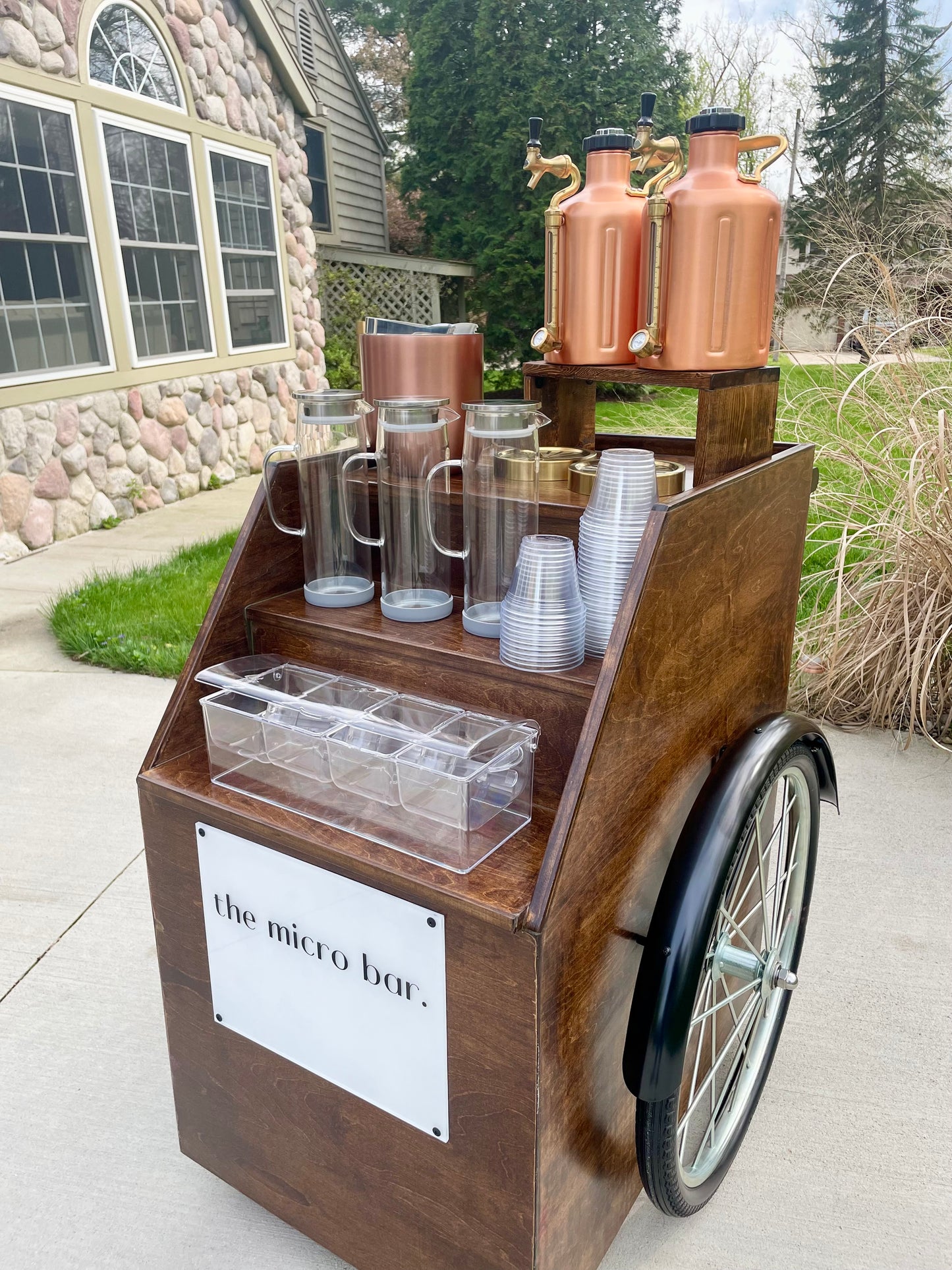 Reserve Our Micro Bar - Toledo Mobile Bar Rental