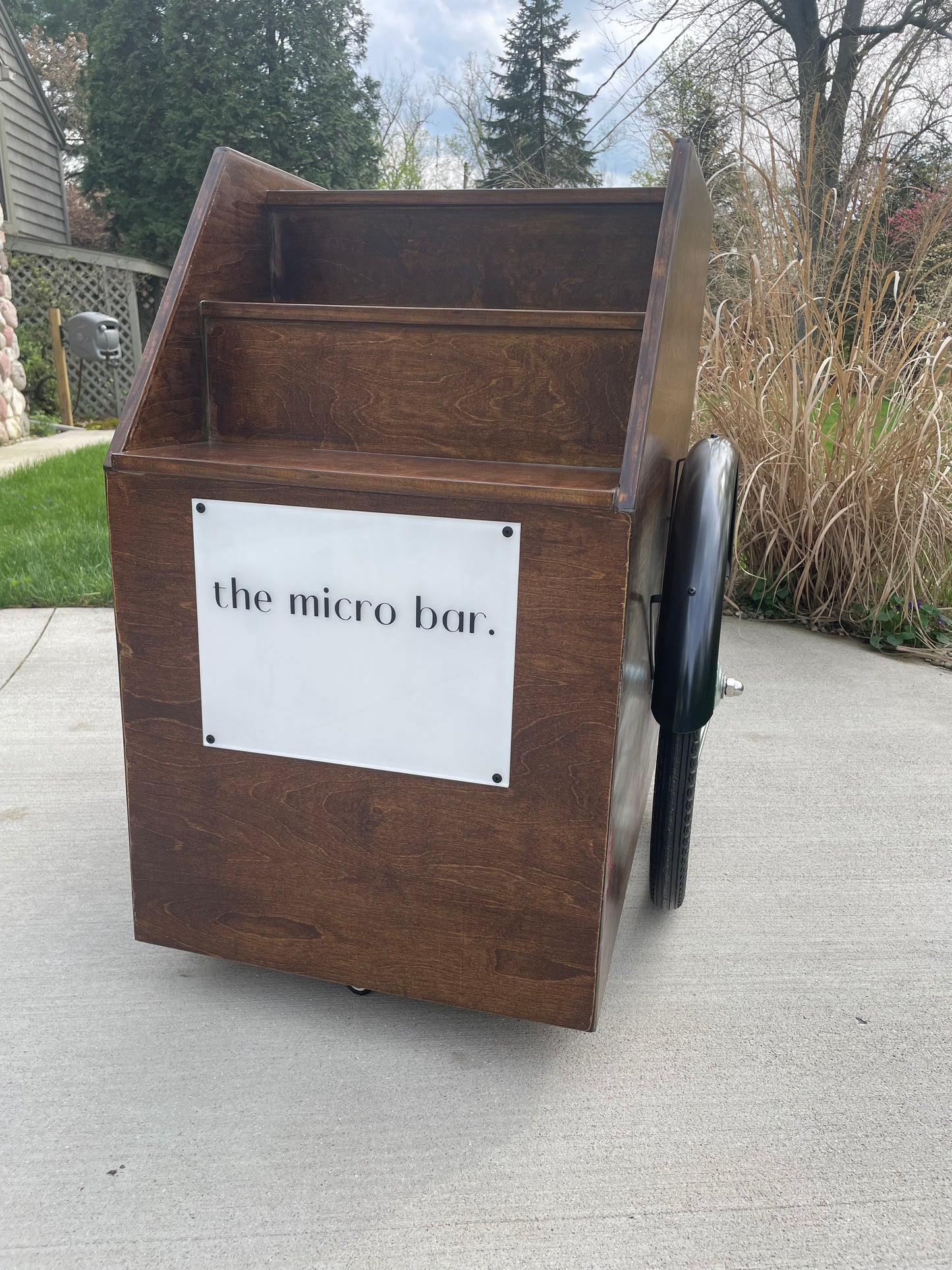 Reserve Our Micro Bar - Toledo Mobile Bar Rental