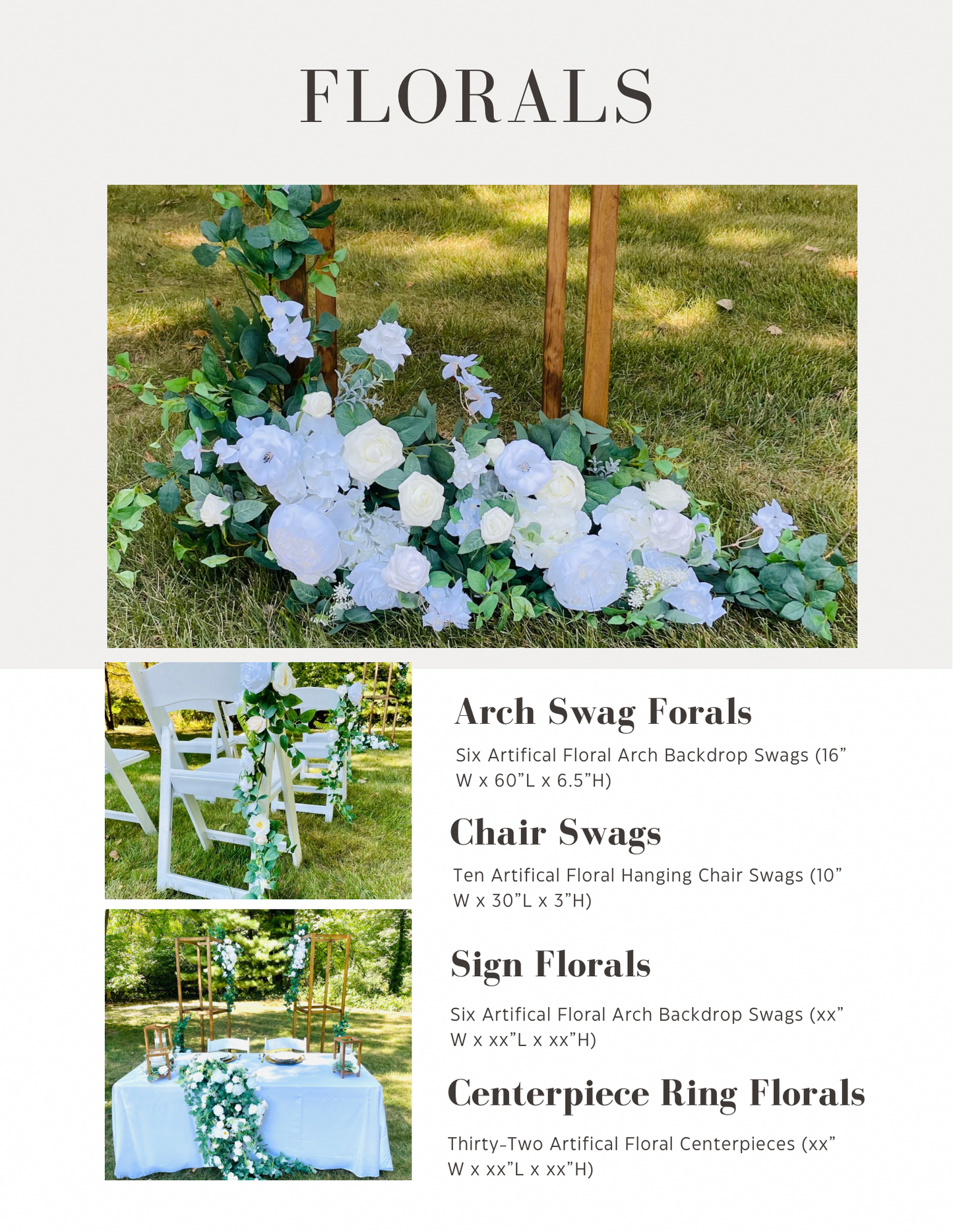 The Enchanted Collection - Wedding & Party Decor Rental