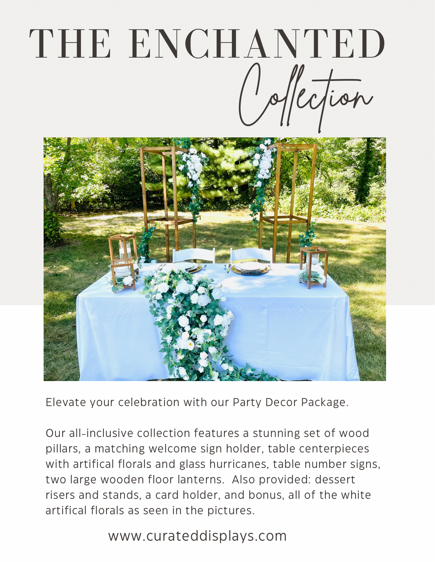 The Enchanted Collection - Wedding & Party Decor Rental