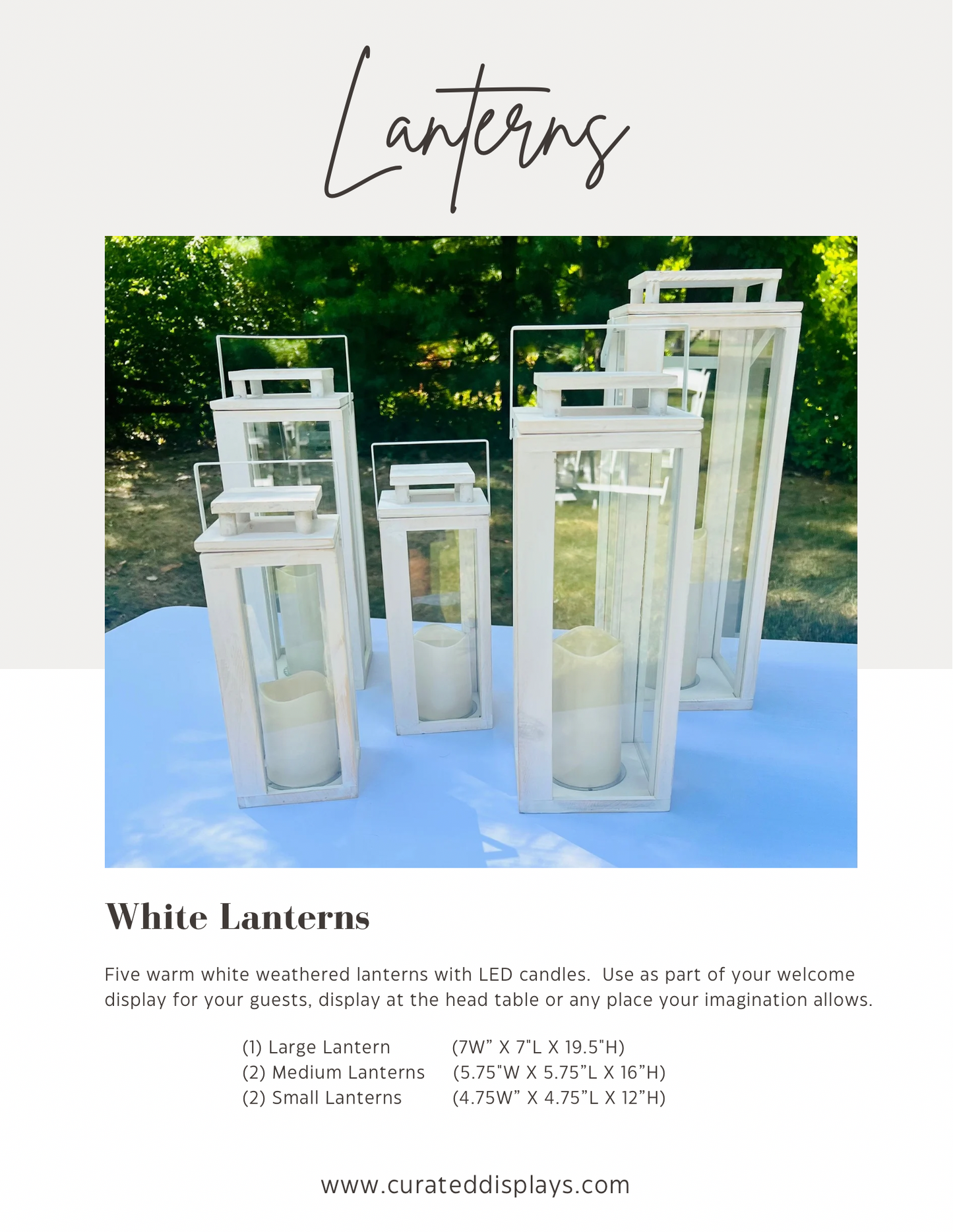 The Signature Collection - Wedding Decor Rental