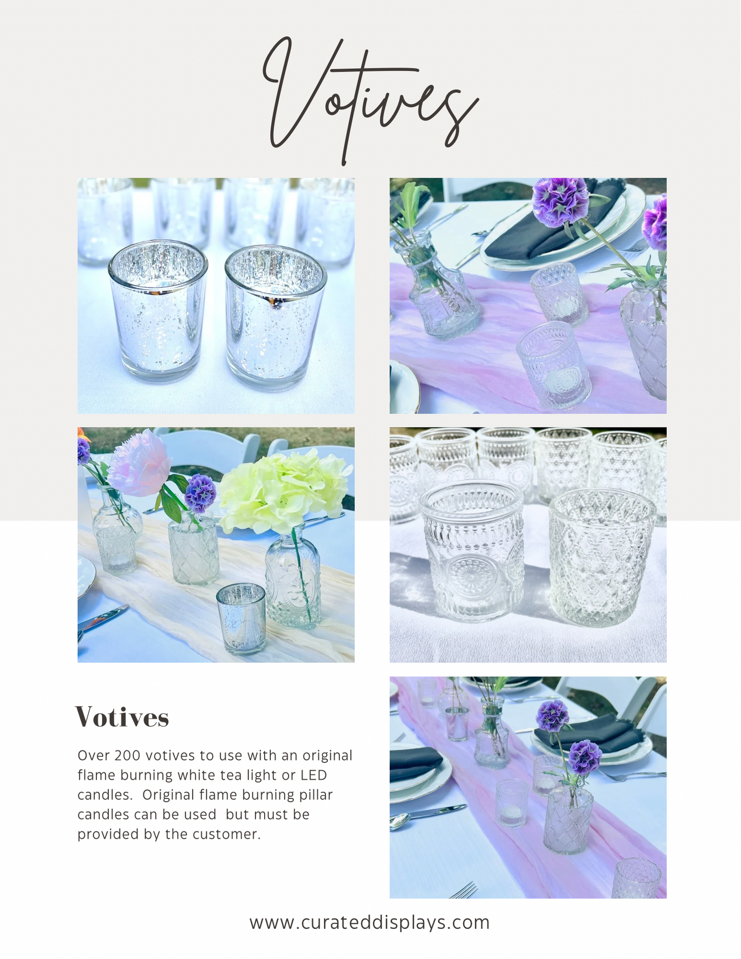 The Signature Collection - Wedding Decor Rental