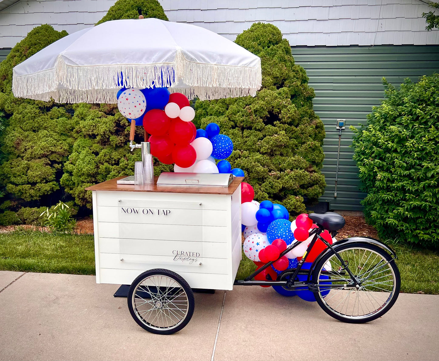 Reserve Sophia Our Single Tap Tricycle - Toledo Mobile Bar Rental