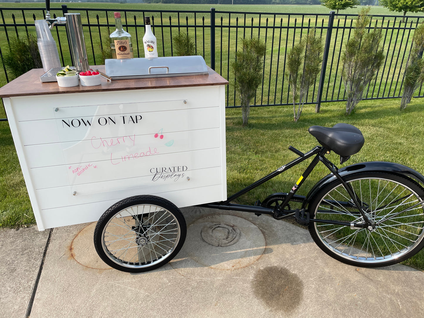 Reserve Sophia Our Single Tap Tricycle - Toledo Mobile Bar Rental