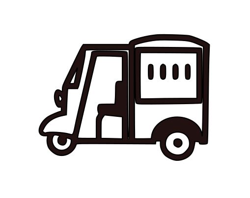 Coming Soon Dorothy - Black Mini Truck Rental - Mobile Display
