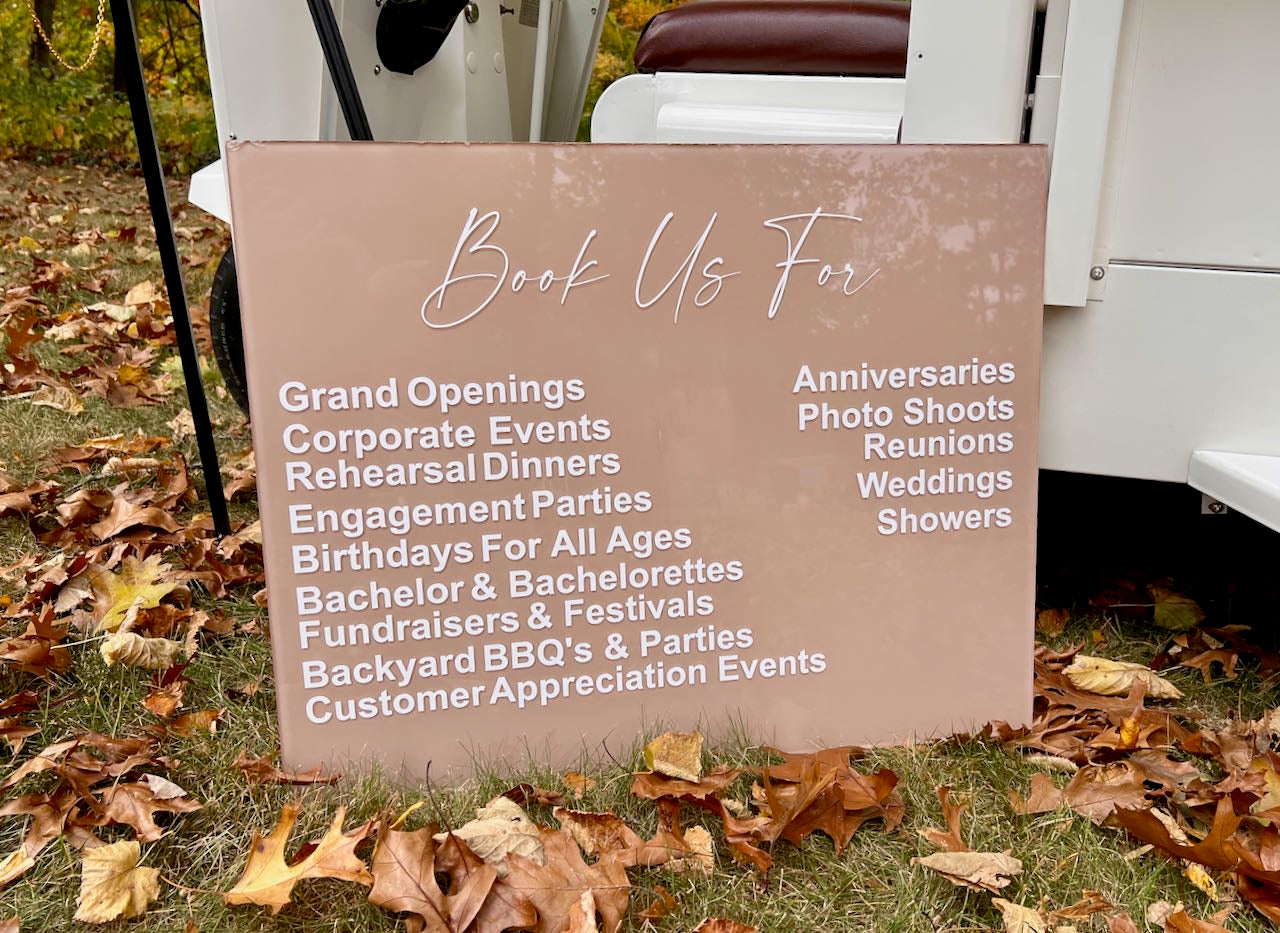 Custom Commercial and Business Use Signs
