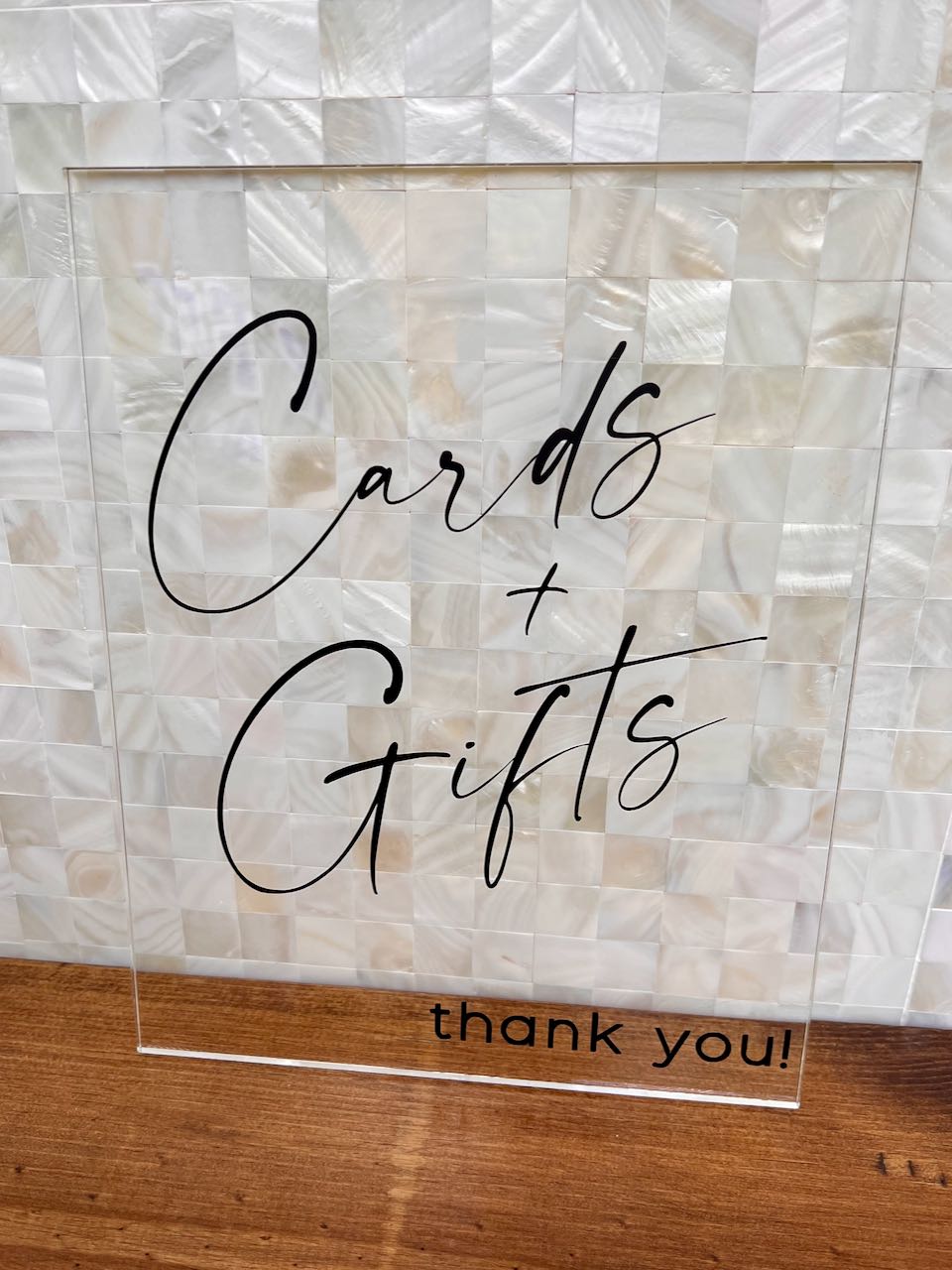 Cards + Gifts Sign ~ Wedding ~ Showers ~ Birthday