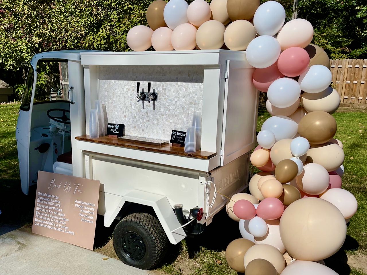 Organic Balloon Garland