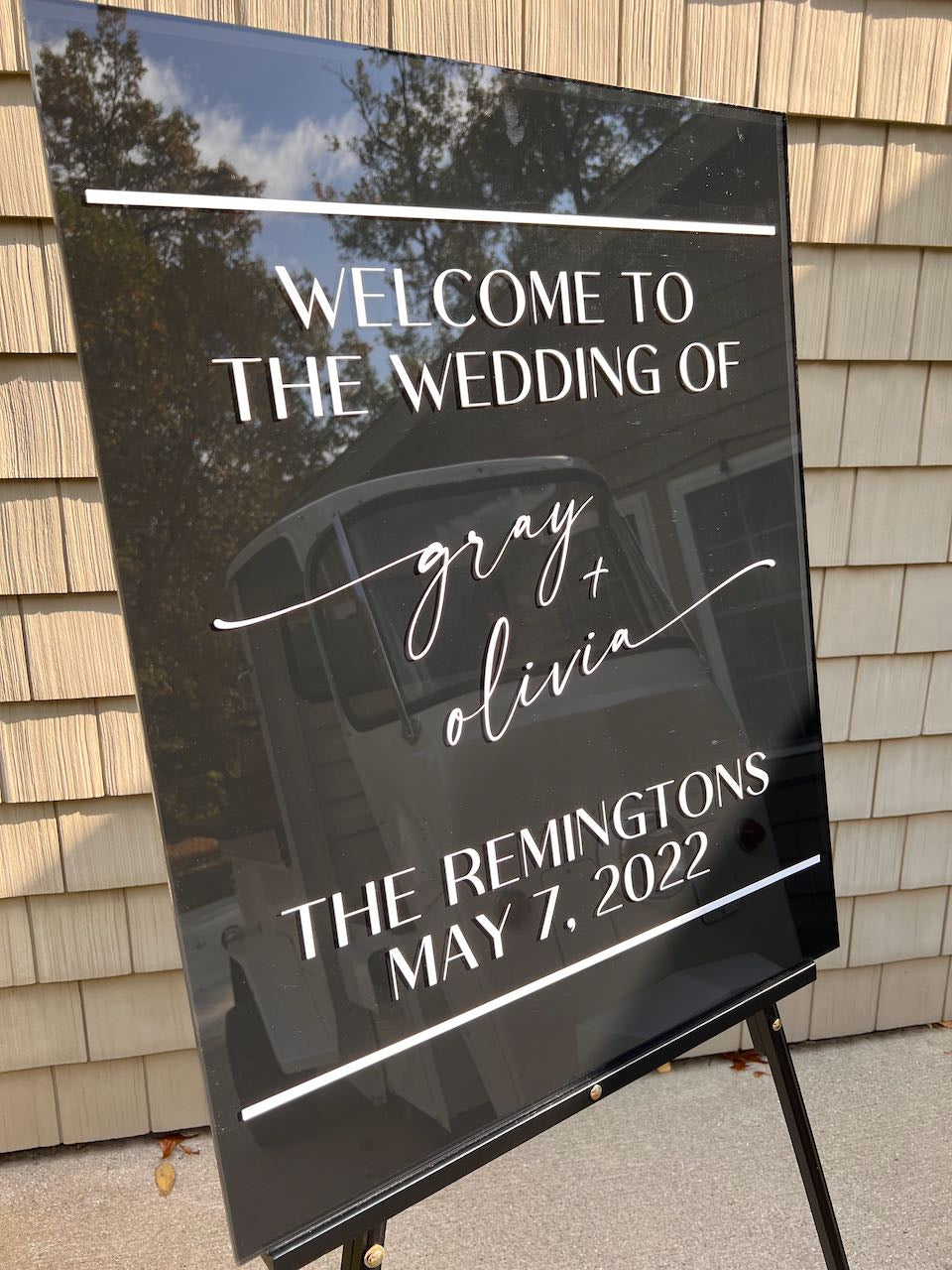 Welcome To The Wedding Of Sign ~ Special Day ~ Celebration